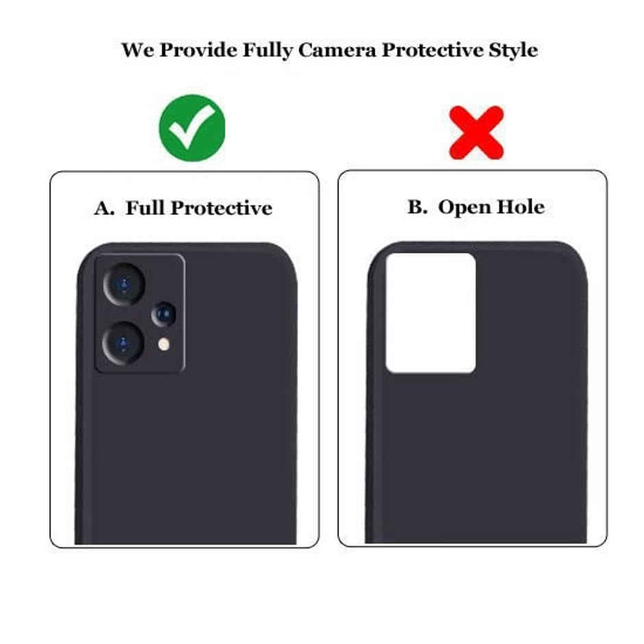 Artistque Case for Oneplus Nord Ce 2 Lite 5g Back Cover - Plain Liquid Silicone