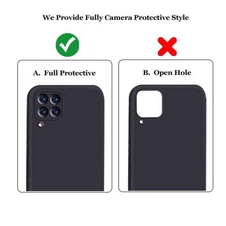 Artistque Case for Samsung Galaxy M53 5g Back Cover - Plain Liquid Silicone