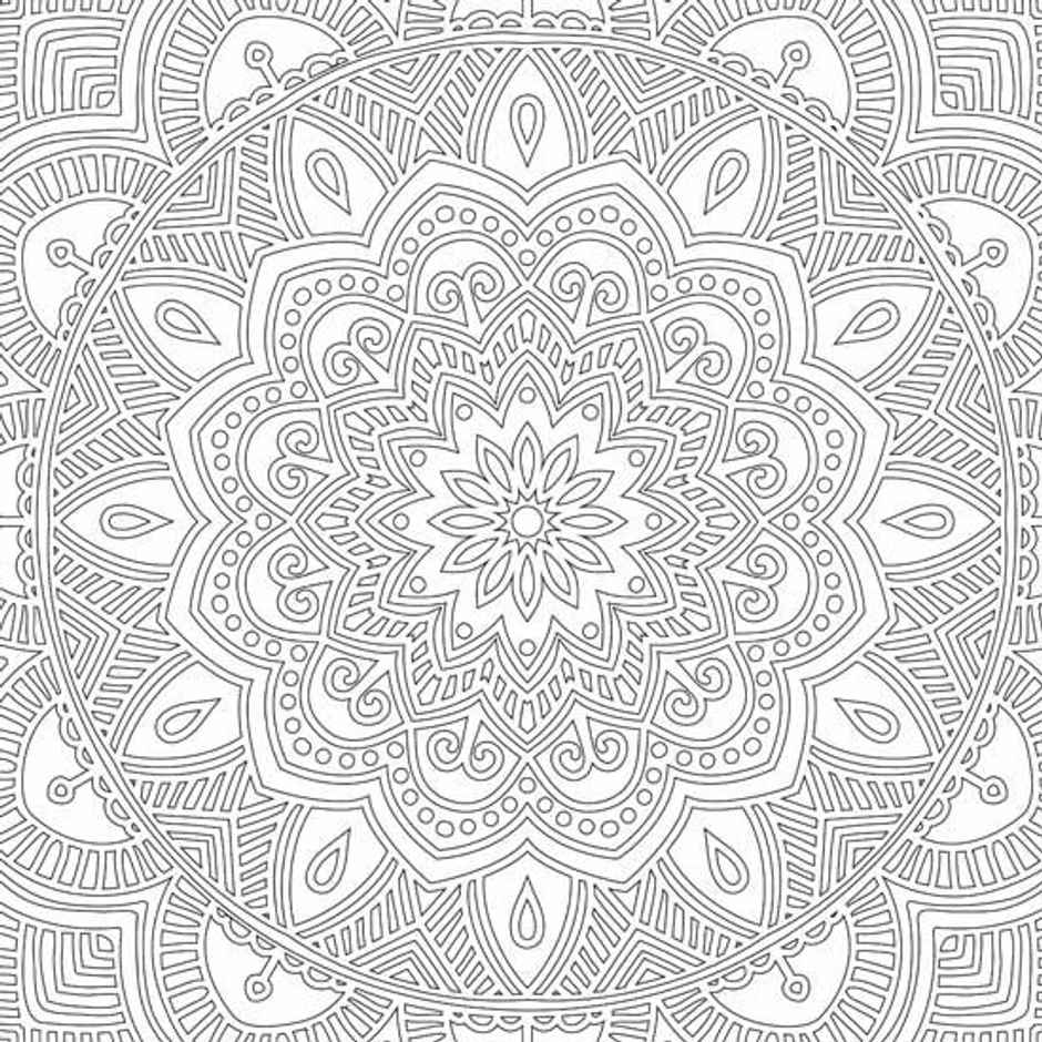 Refreshing Mandala- Colouring Book for Adults Book 1 [Paperback] Dreamland Publications