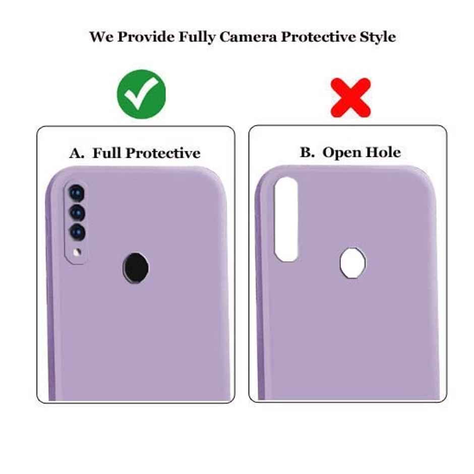 Artistque Case For Oppo A31 Back Cover - Plain Liquid Silicone Cover