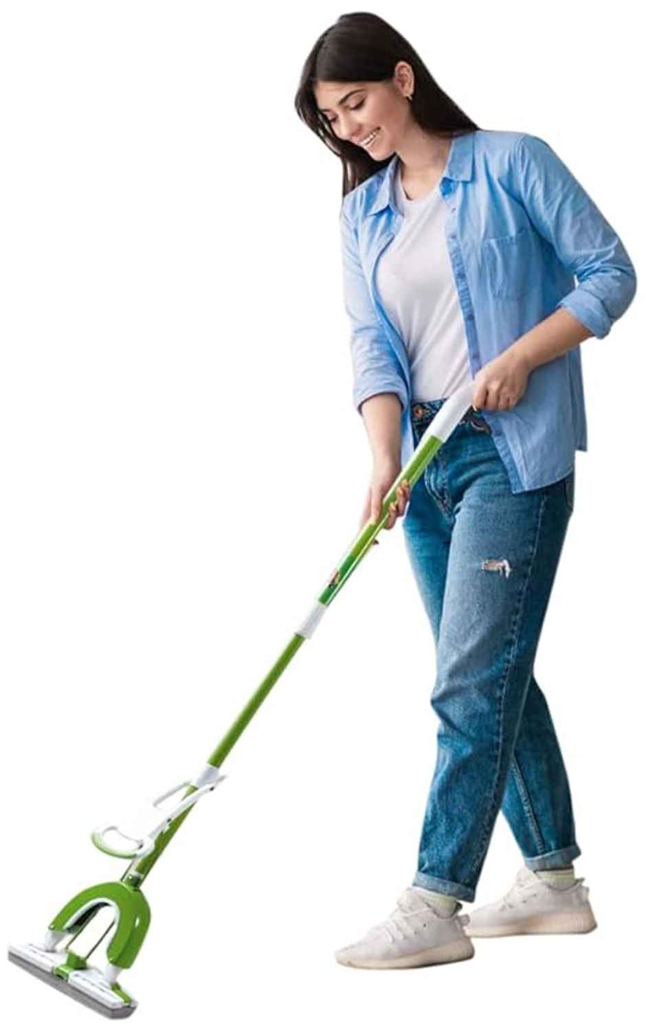 Scotch-Brite Butterfly Mop - with Butterfly Squeezing Mechanism | Comes with 1 Additional Refill