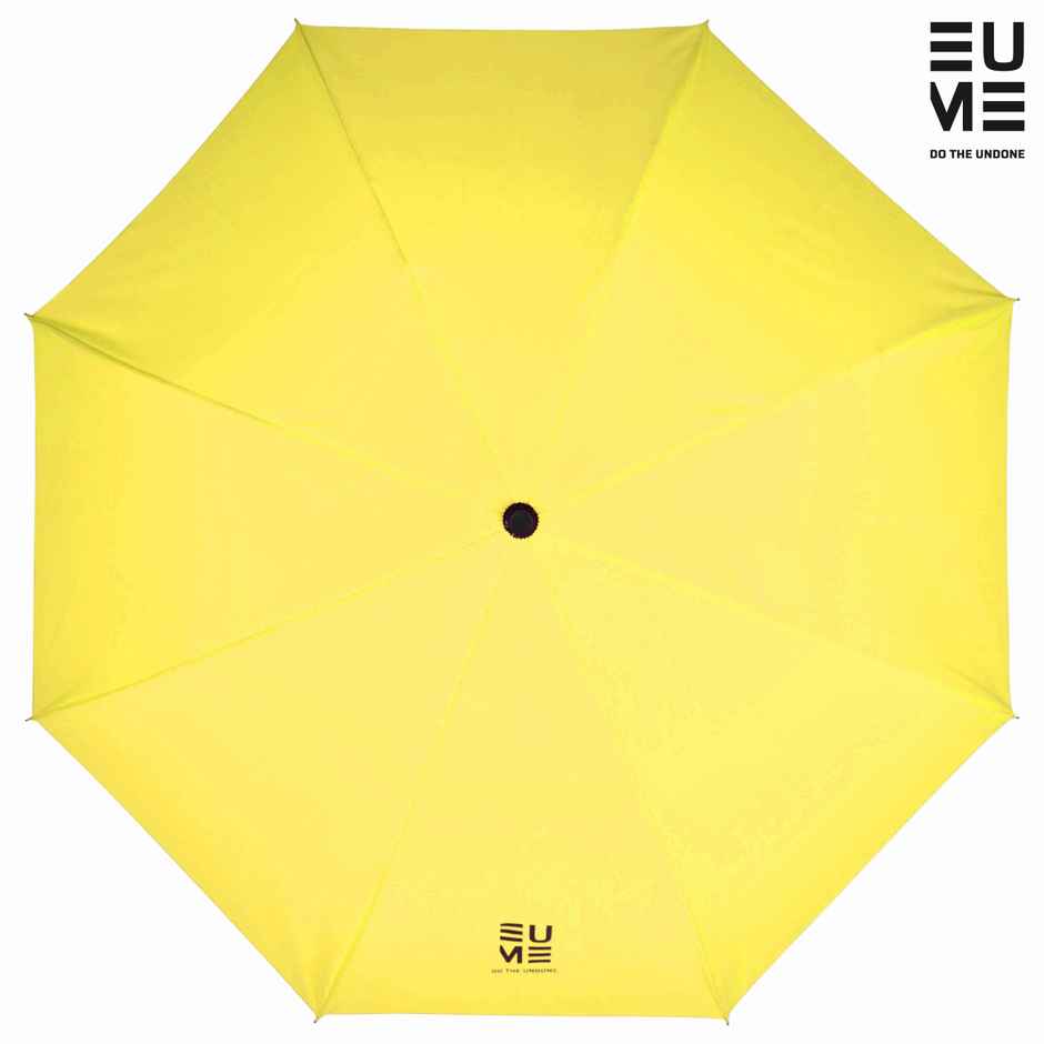EUME Leatrix Auto-Open Lemon Umbrella | Yellow | 21 Inch | 2 Fold