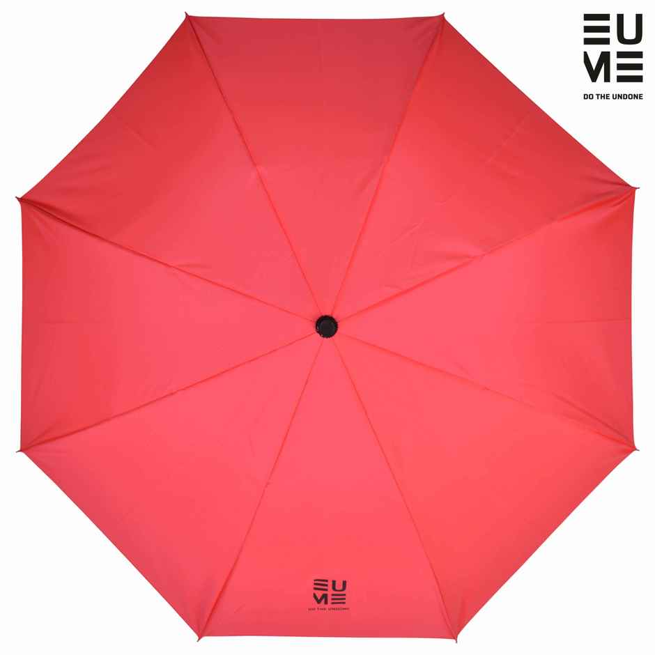 Eume Leatrix Auto-Open Umbrella | Red | 21 Inch | 2 Fold