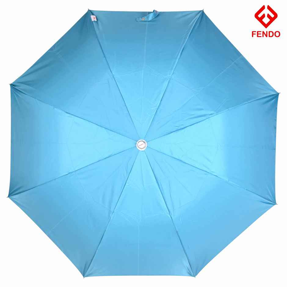 Fendo Yardley Umbrella Sky Blue | 21 Inch | 2 Fold