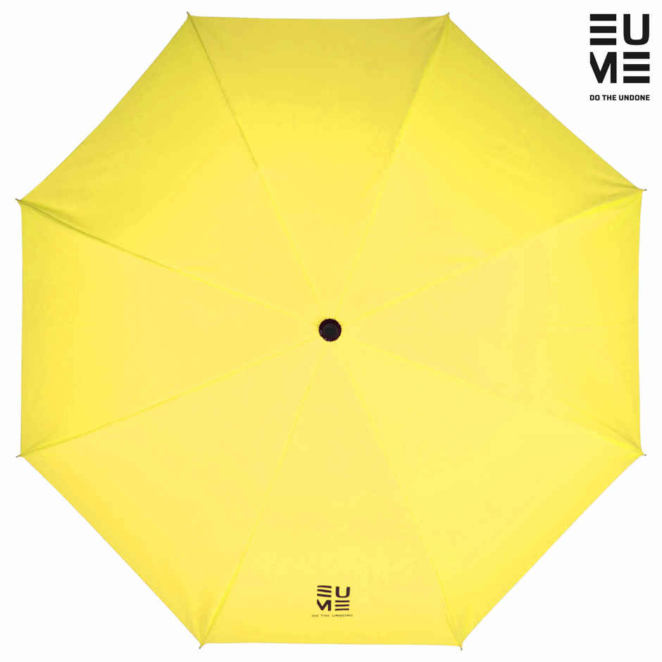 EUME Leatrix 21 Inch 2 Fold Auto-Open Lemon Umbrella | Yellow