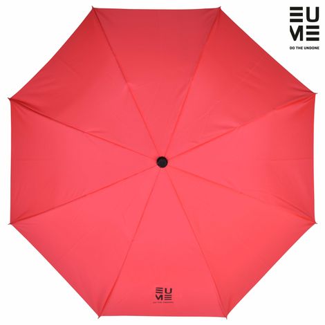 Eume Leatrix 21 Inch 2 Fold Auto-Open Umbrella | Red