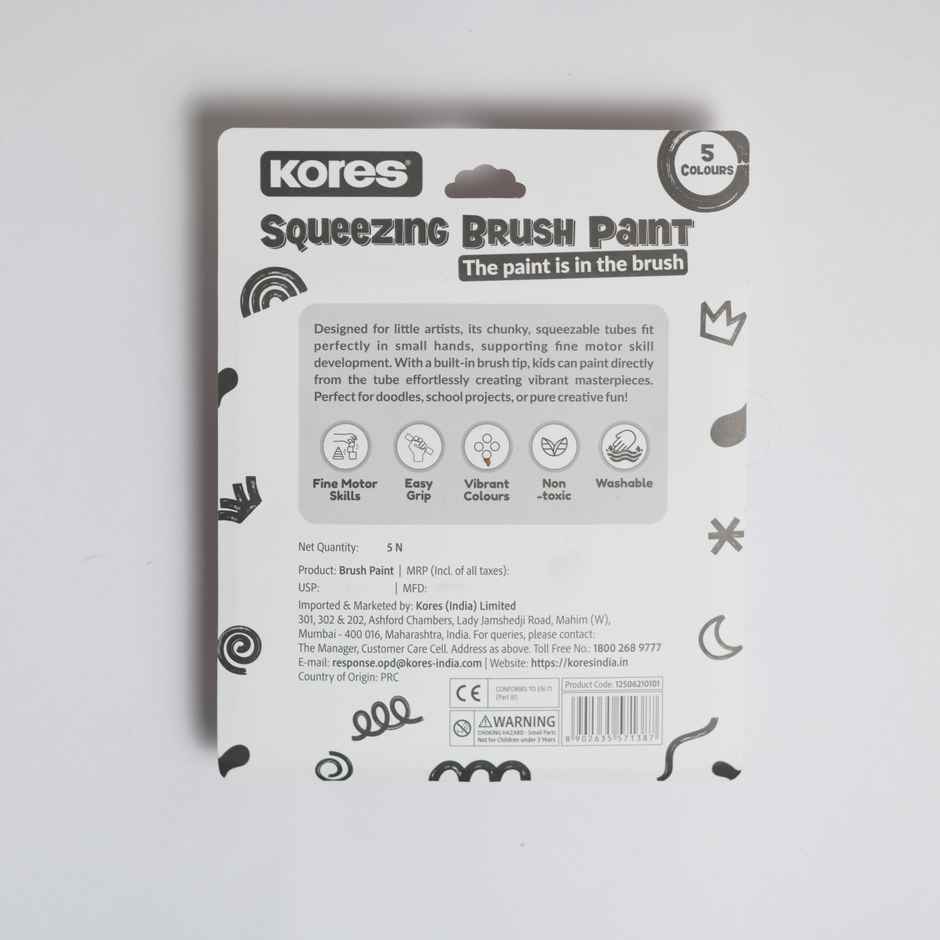 Kores Squeezing Brush Paint