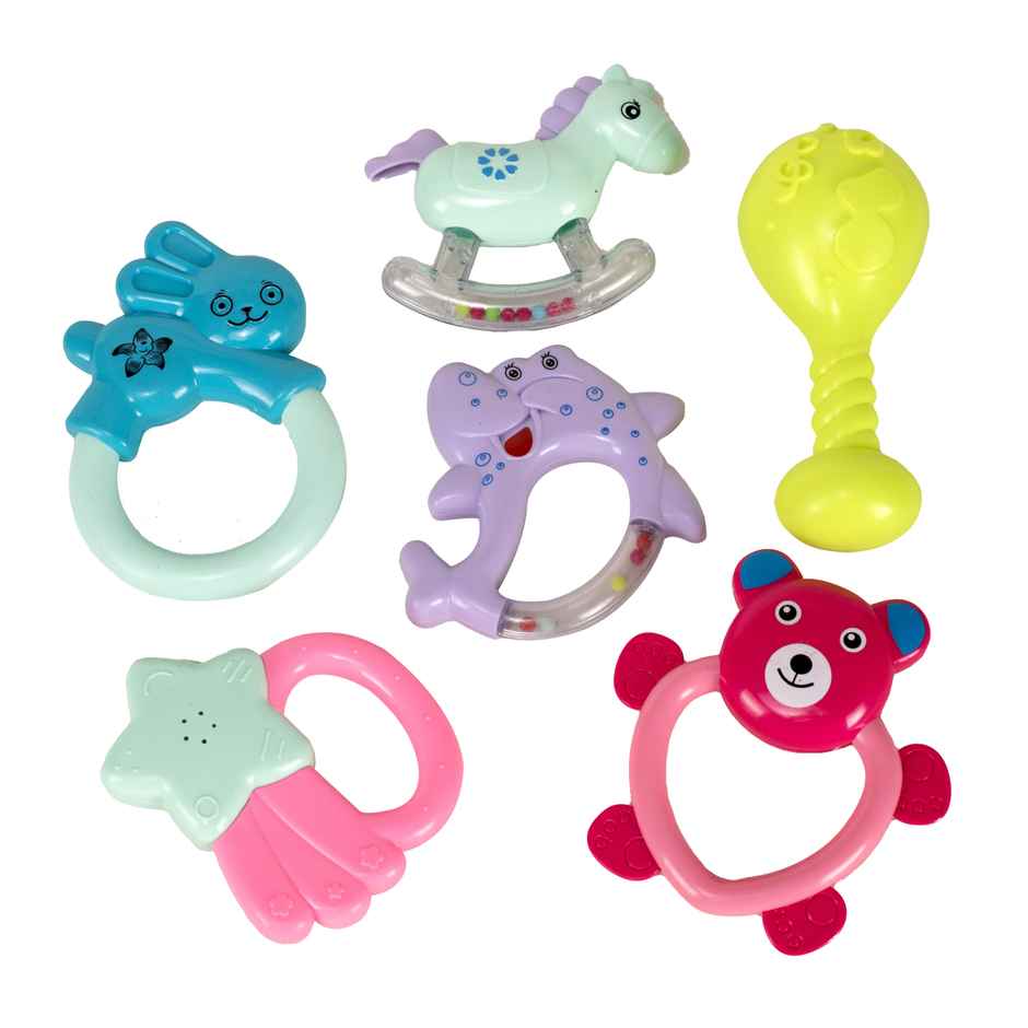 Rattle Set Of 6 Pcs