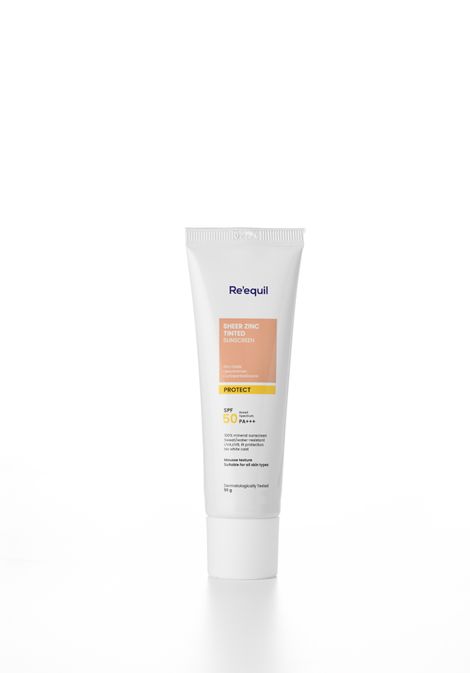 Reequil Sheer Zinc Tinted Mineral Sunscreen SPF 50 PA