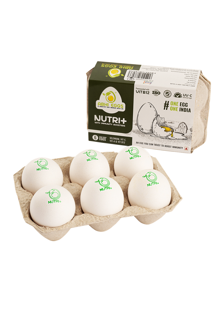 Abhi Nutri + White Eggs With Immunity Boosters