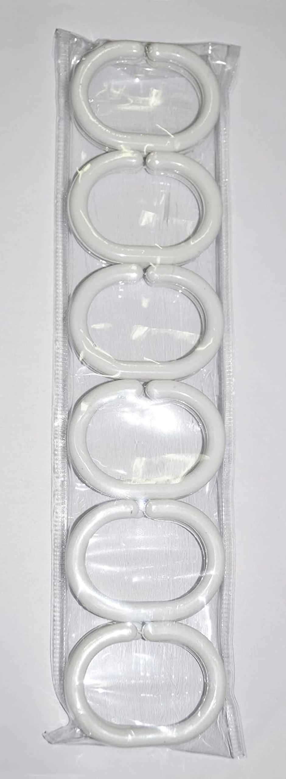 Lushomes Shower Curtain - Striped Pink Satin Stripe | 12 Eyelets | Hooks | 6 x 6.5 ft