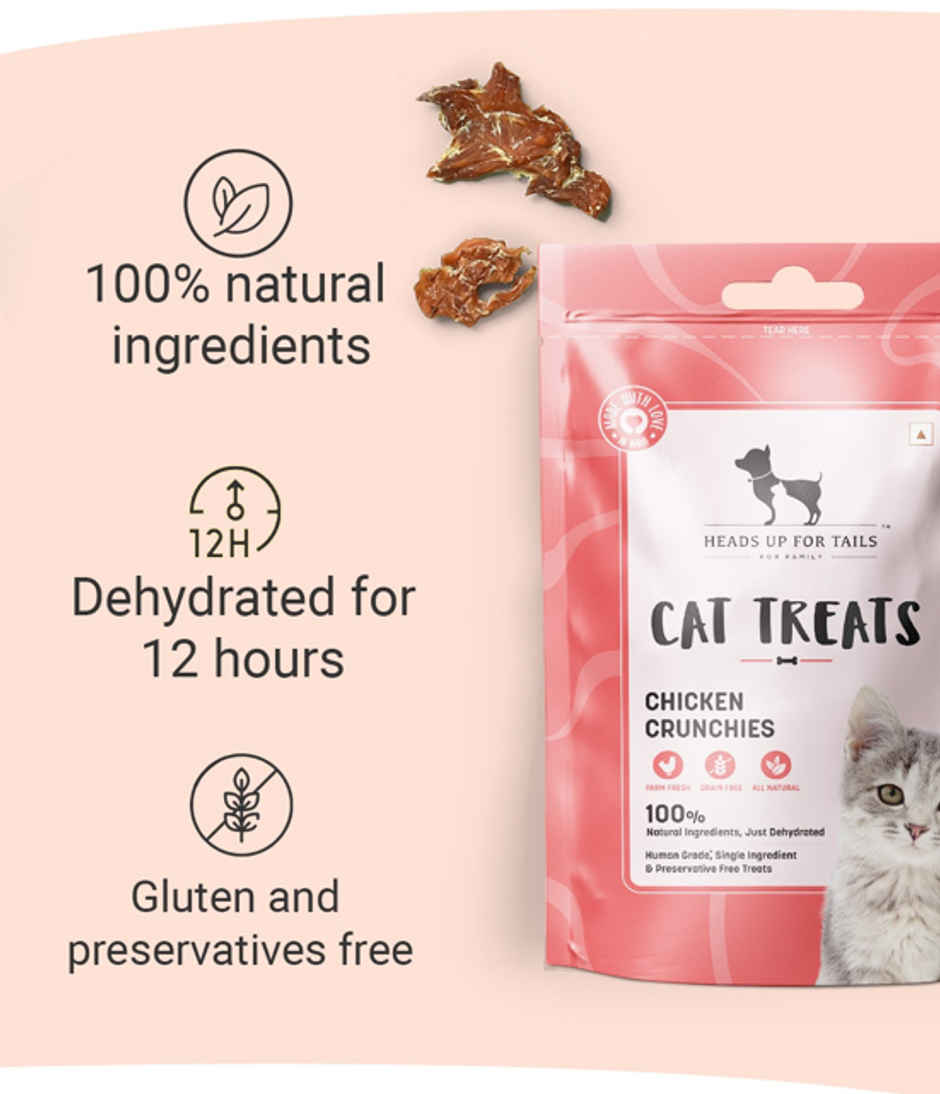 HUFT Chicken Crunchies Crunchy Cat Treat