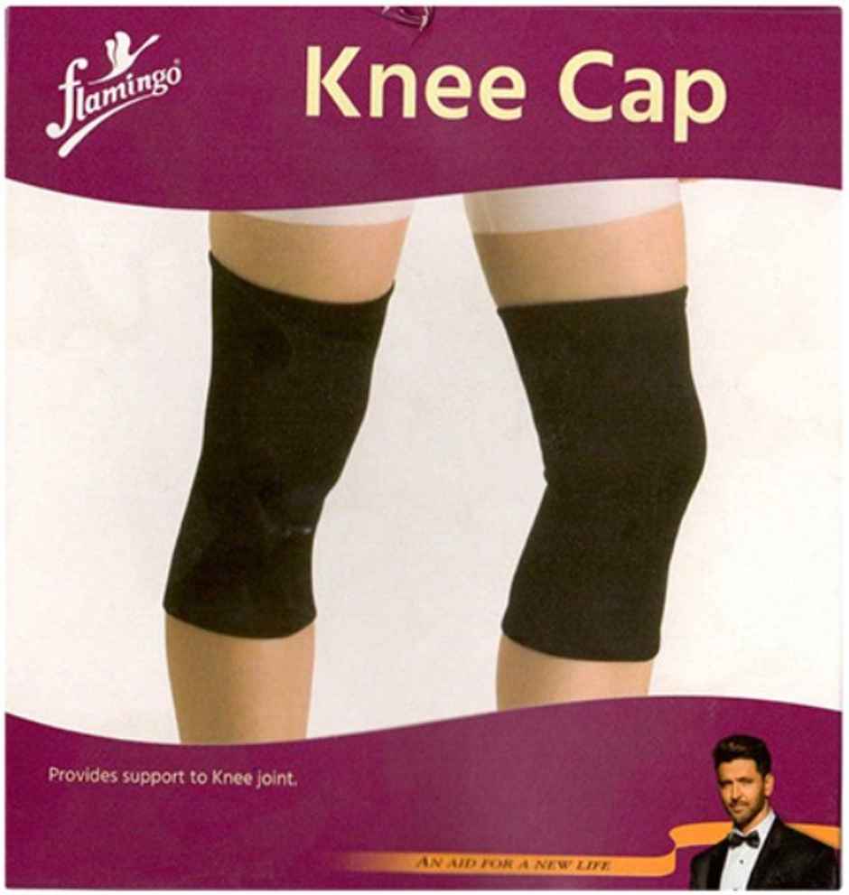 Flamingo Knee Cap Black M 