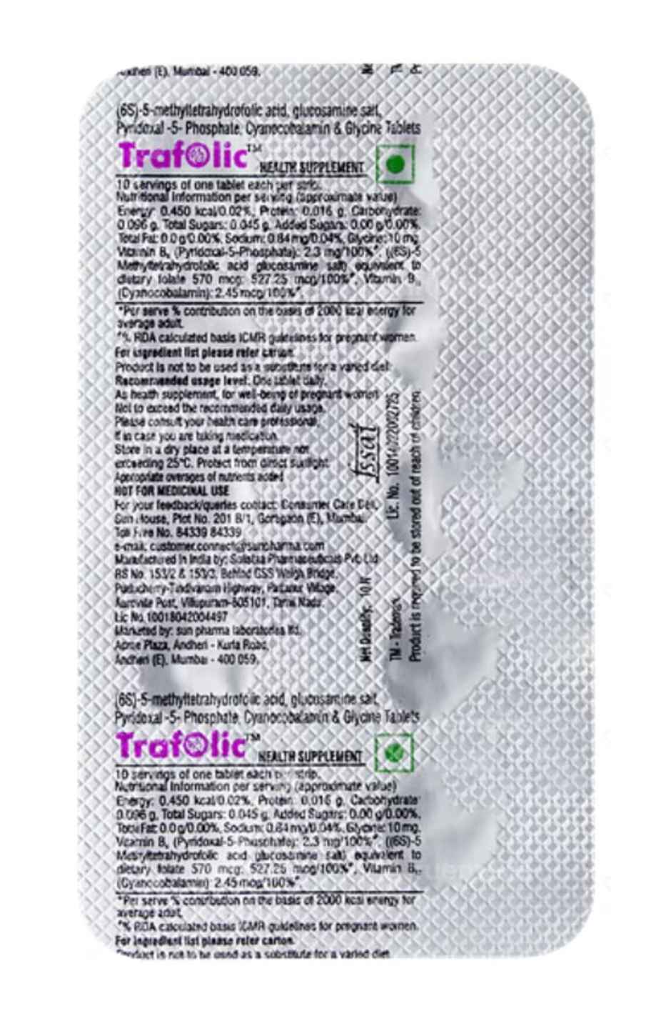 Trafolic Tablet