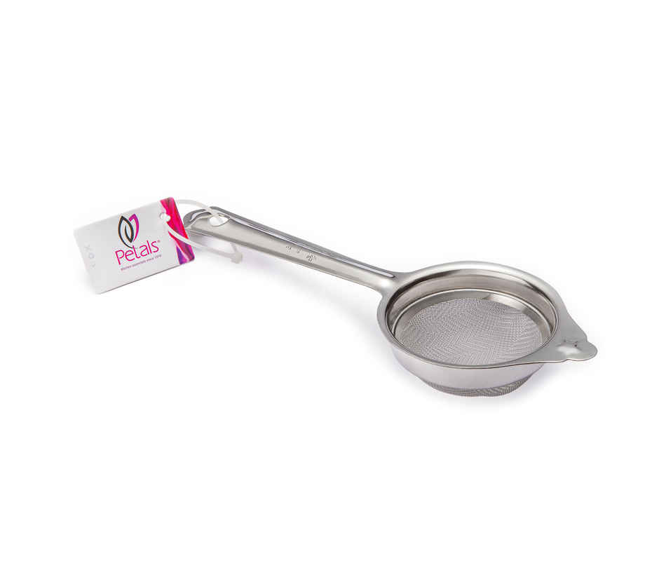 Petals Stainless Steel Tea/Coffee/Chai/Channi/Strainer Filter | 8 cm diameter