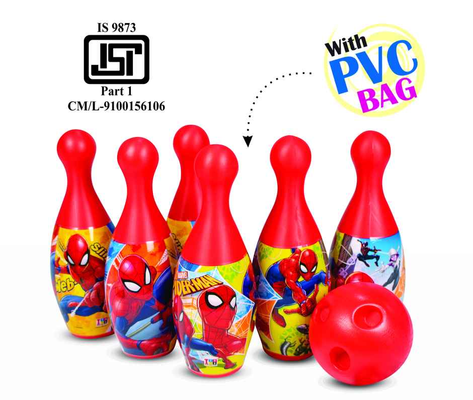 ITOYS Spiderman Bowling Set, Multicolour, 3Y+