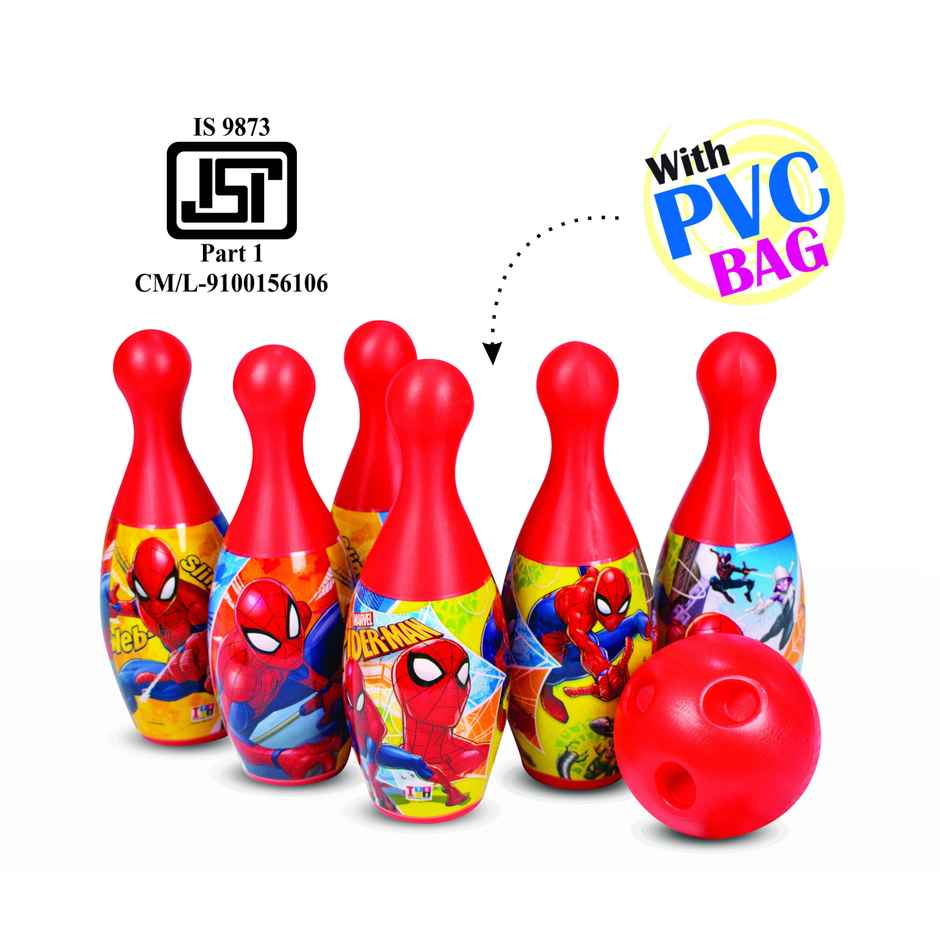 ITOYS Spiderman Bowling Set, Multicolour, 3Y+