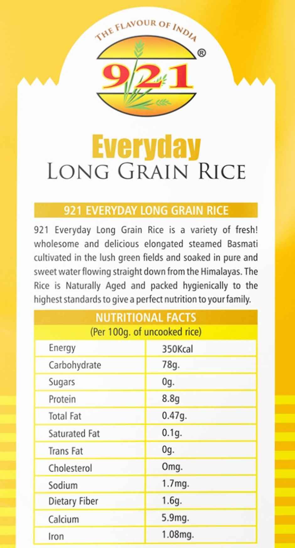 921 Everyday Long Grain Rice