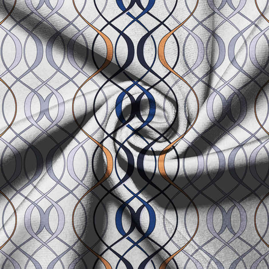 Elegant Weavers Double Bedsheet With 2 Pillow Covers - Oslo