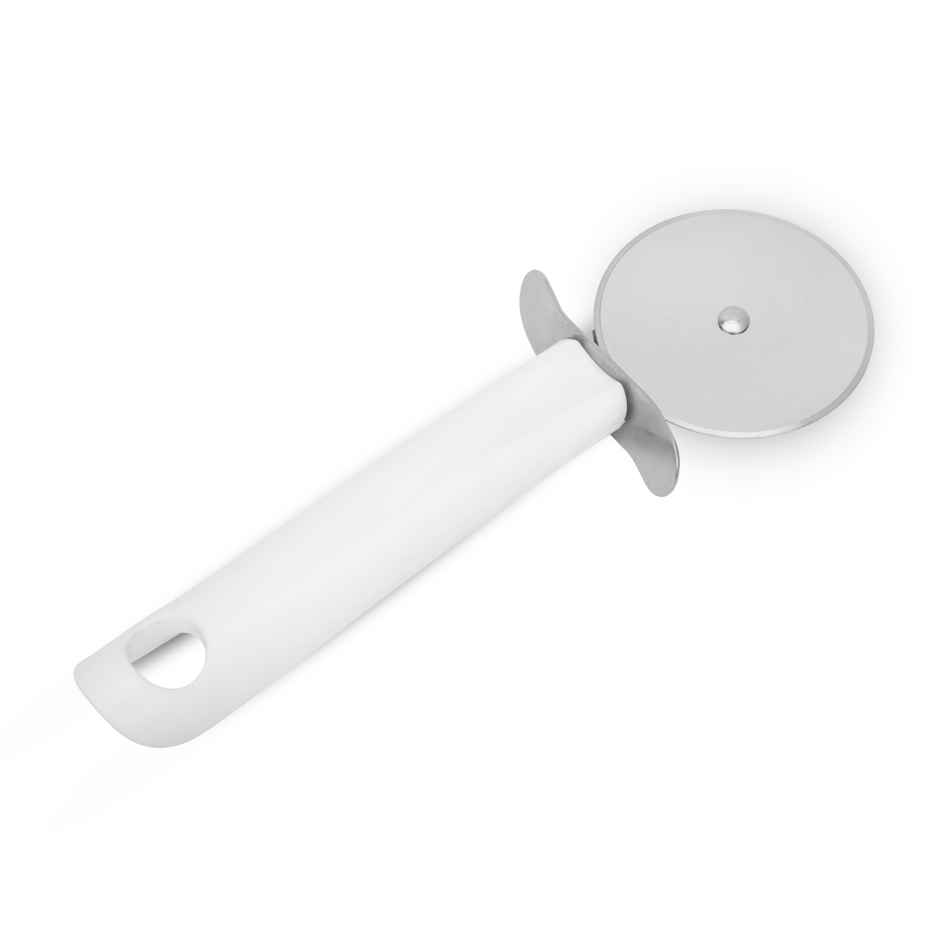 Fackelmann Stainless Steel Arcadania Pizza Cutter | Ideal For Cutting Pizza | Naan | Sandwich