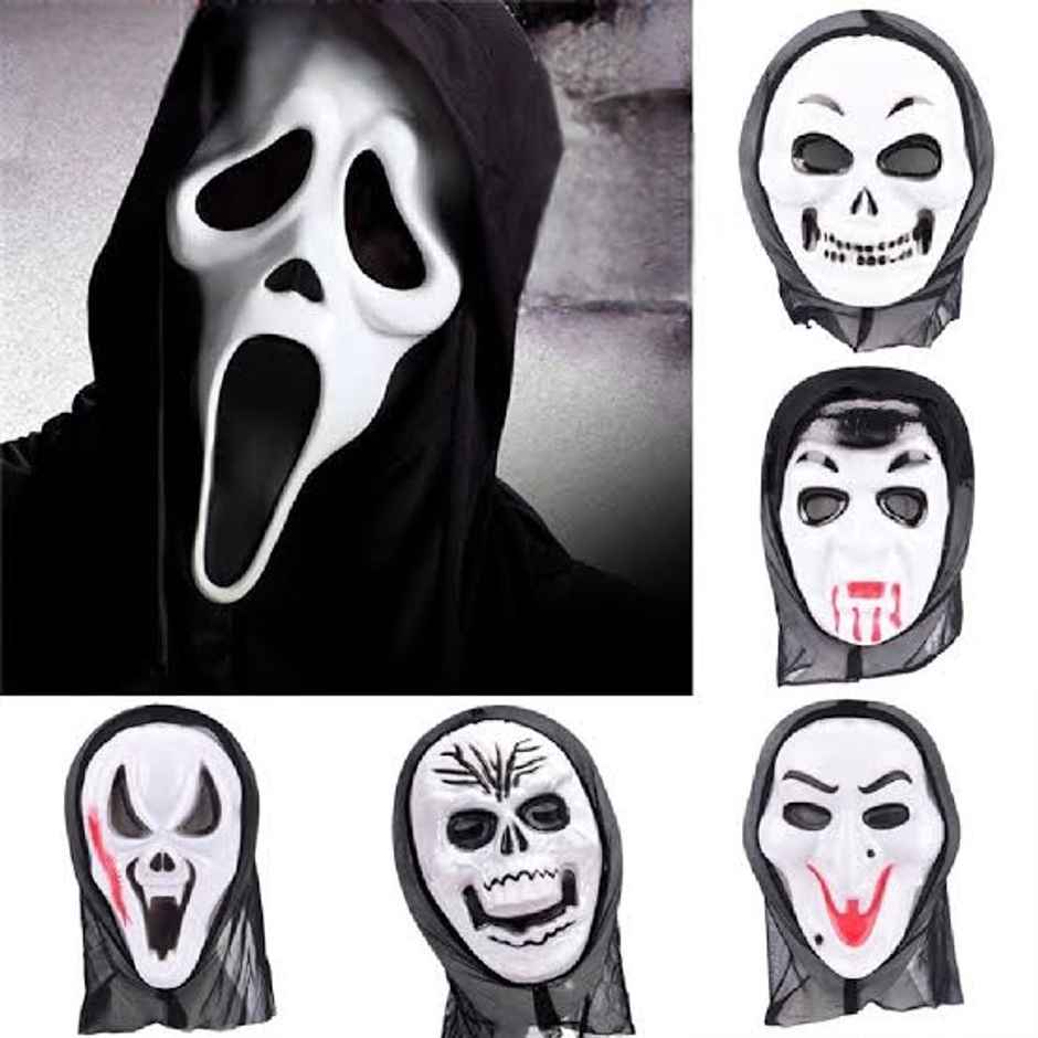 Halloween Party Ghost Mask | Colour May Vary | Gullak