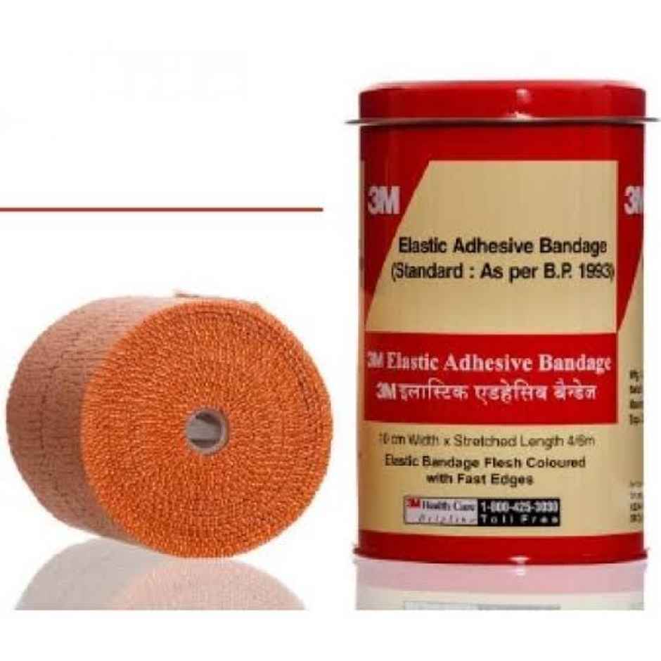 3M Elastic Adhesive Bandage 10cm x 4/6m