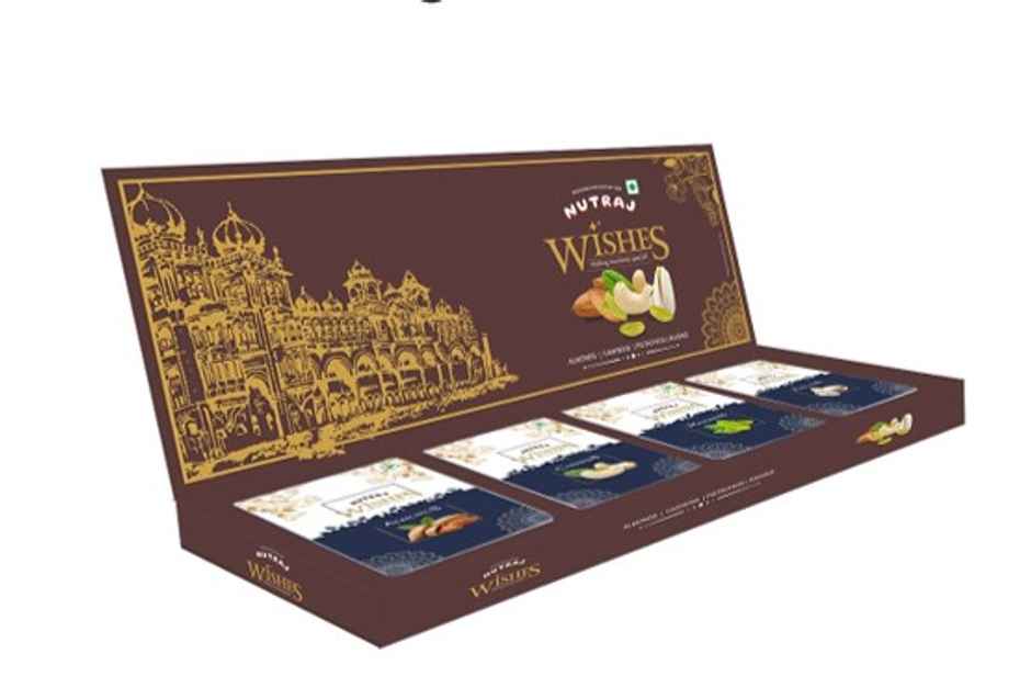 Nutraj GB Wishes Laptop 400g (Almond 100gm , Cashew 100gm , Raisin 100gm , Pistachio 100gm)