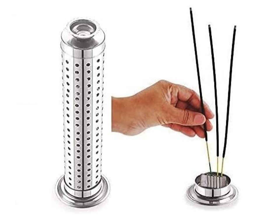 Swastik Steel Stainless Steel Agarbatti Stand 1 Pc