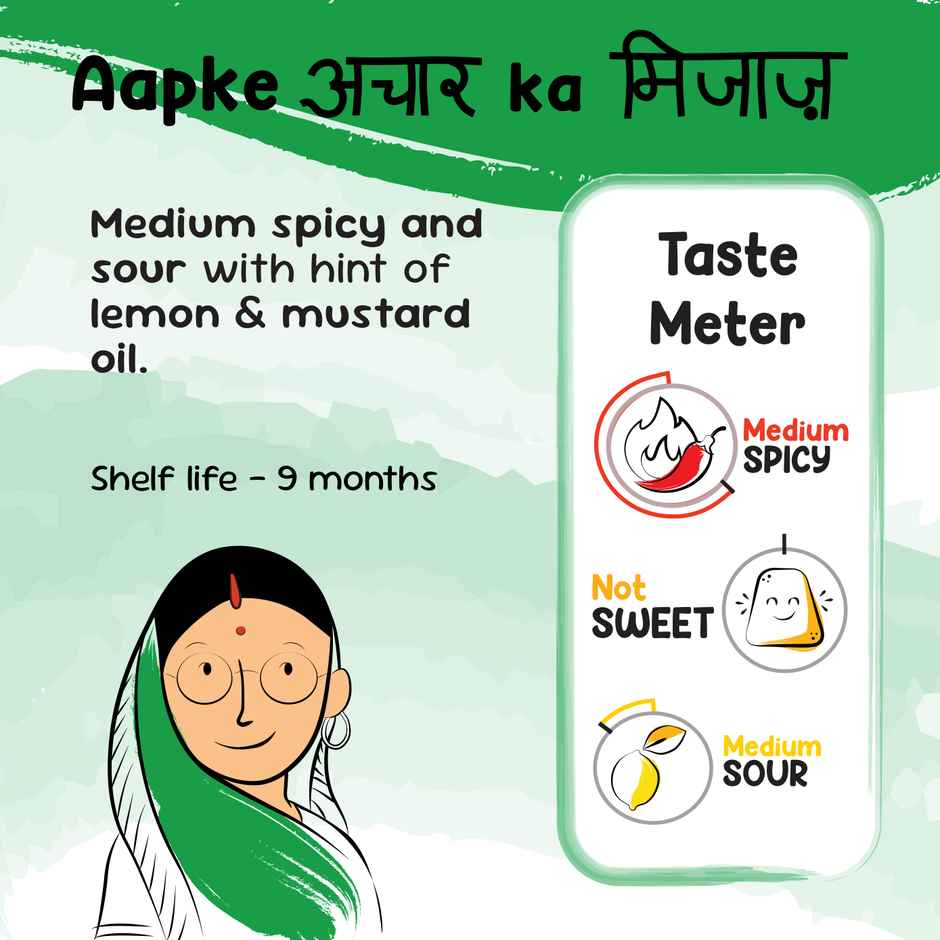 Farmdidi Green Chilli Pickle