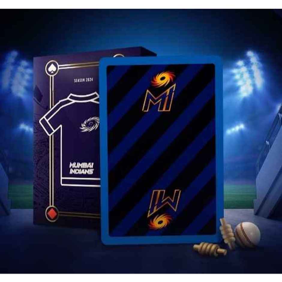 Parksons Cartamundi Mumbai Indians Playing Cards Svivel Pack