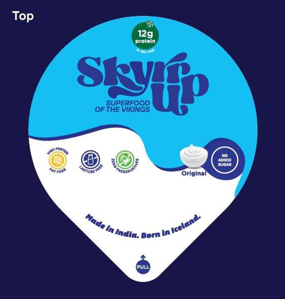 Skyrrup High-Protein Icelandic Yogurt - Original | Fat-Free | No Added Sugar