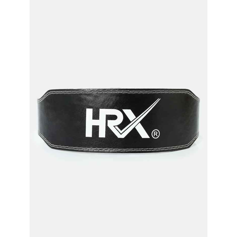 HRX Gym Belt Super Leather | Small | Black