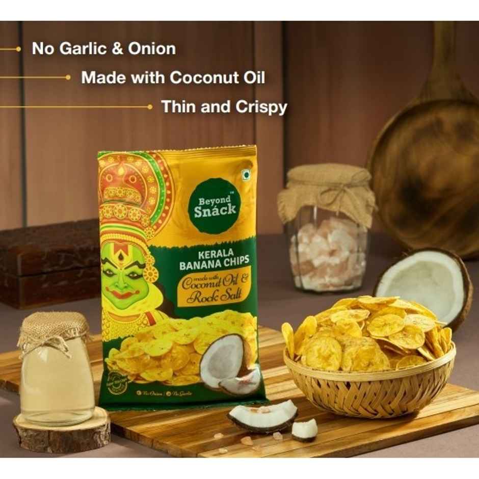 Beyond Snack Kerala Banana Chips | with Coconut Oil & Rock Salt