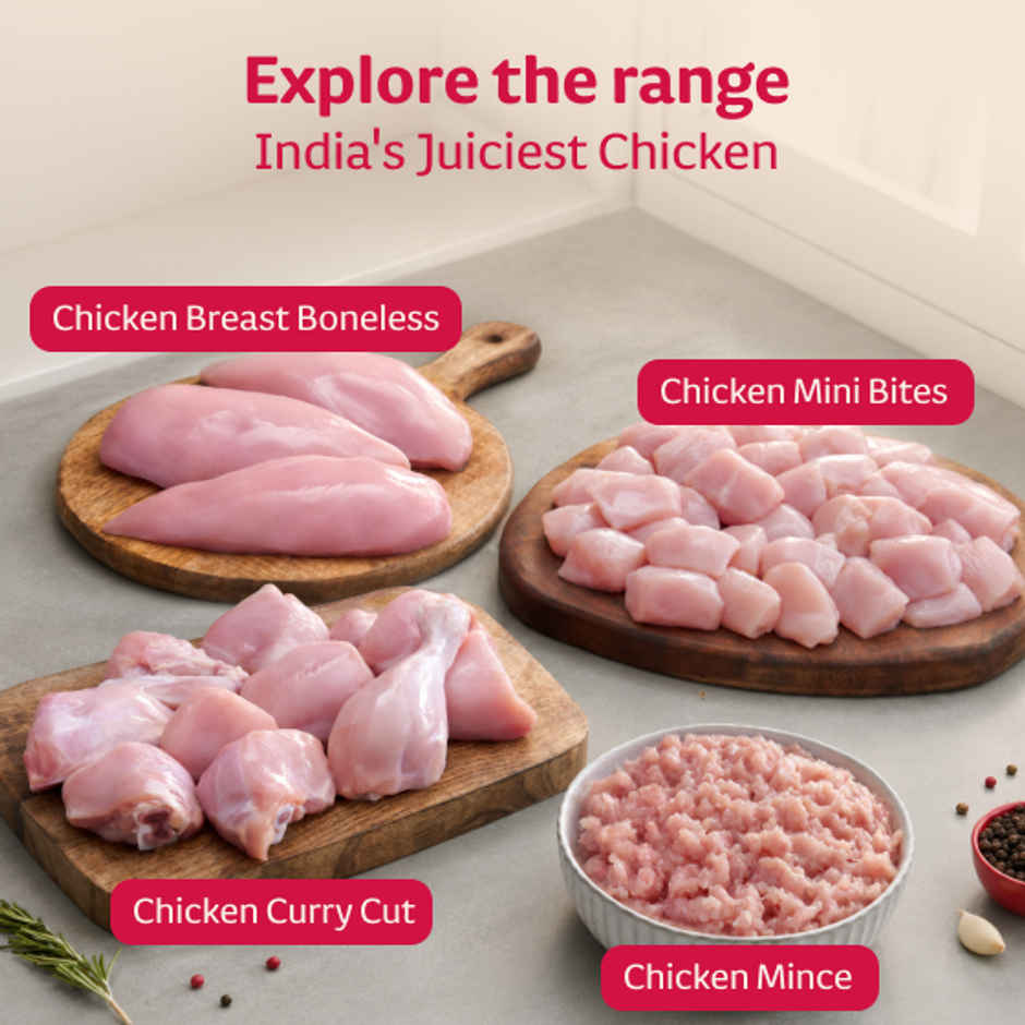 Licious Chicken (Skinless) - Curry Cut (Large)