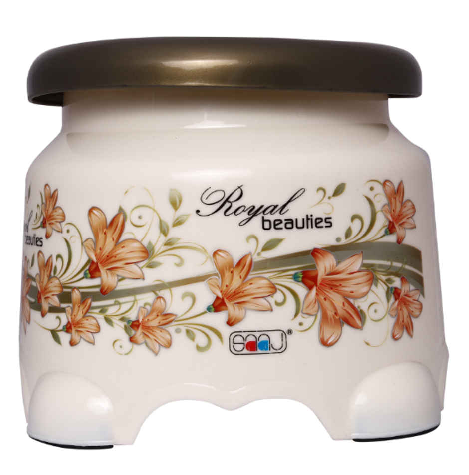 Soham Printed Plastic Stool - Assorted Color