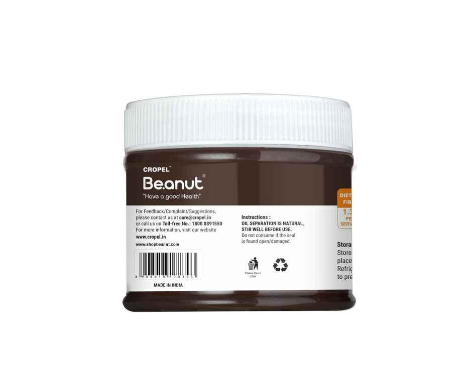 Be.anut Dark Chocolate Peanut Butter Creamy