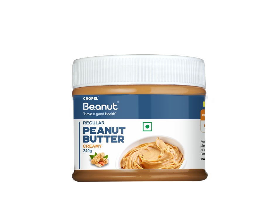Buy Be.anut Regular Peanut Butter Creamy Online - Price @ ₹94 | Instant ...