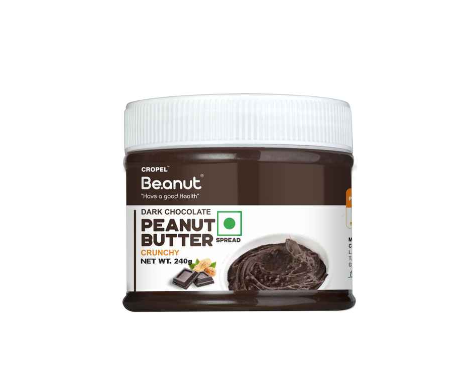Be.anut Dark Chocolate Peanut Butter Crunchy