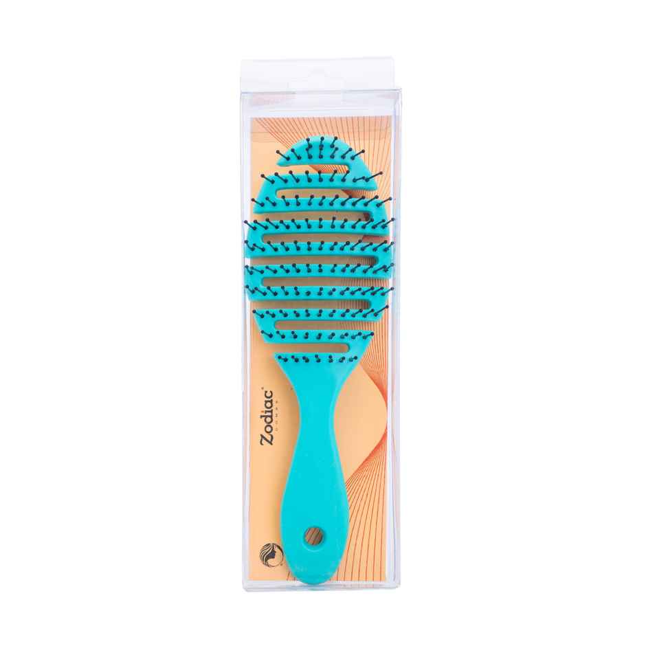 Zodiac Oval Pop Hair Brush | Mystic Green