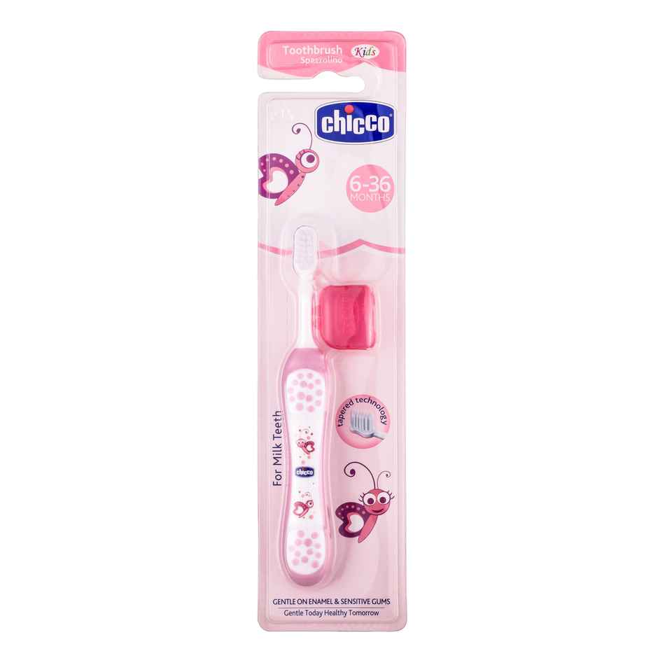 Chicco Toothbrush Pink 6M-36M