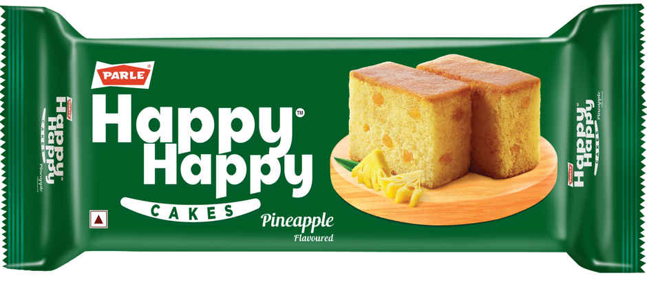 Parle Happy Happy Cake Pineapple