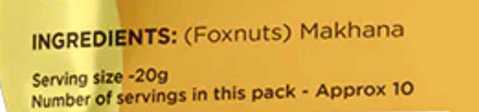 Open Secret Plain Makhana | Roasted & Crunchy | Healthy Superfood | Rich in Protein