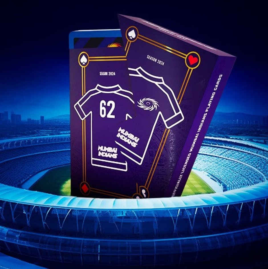 Parksons Cartamundi Mumbai Indians Playing Cards Svivel Pack
