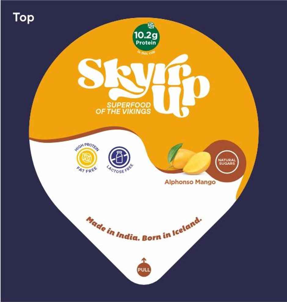 Skyrrup High-Protein Icelandic Yogurt - Mango | Fat-Free | No Added Sugar