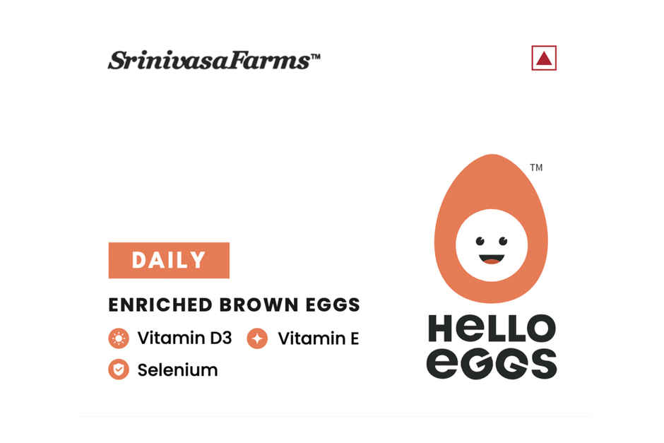 Hello Daily Enriched Brown Eggs