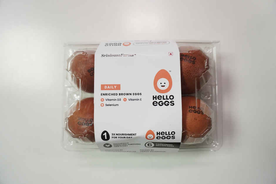 Hello Daily Enriched Brown Eggs