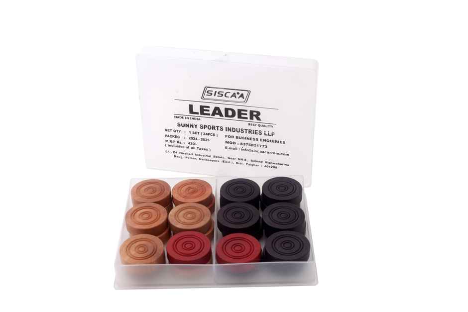 Sisca Carrom Coin Leader