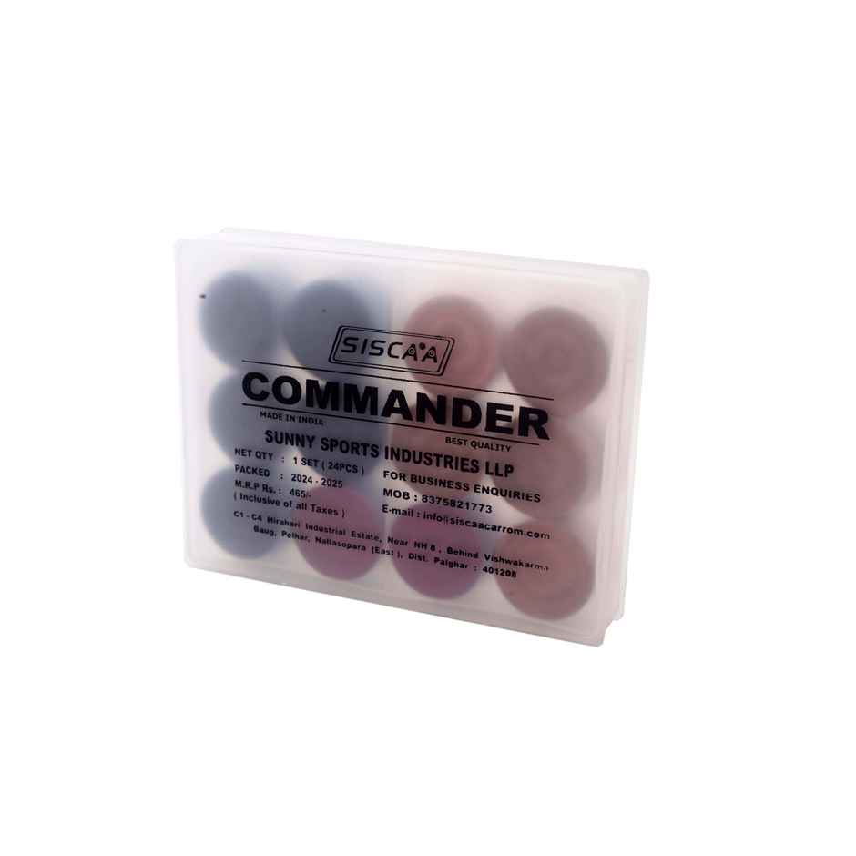 Sisca Carrom Coin Commander