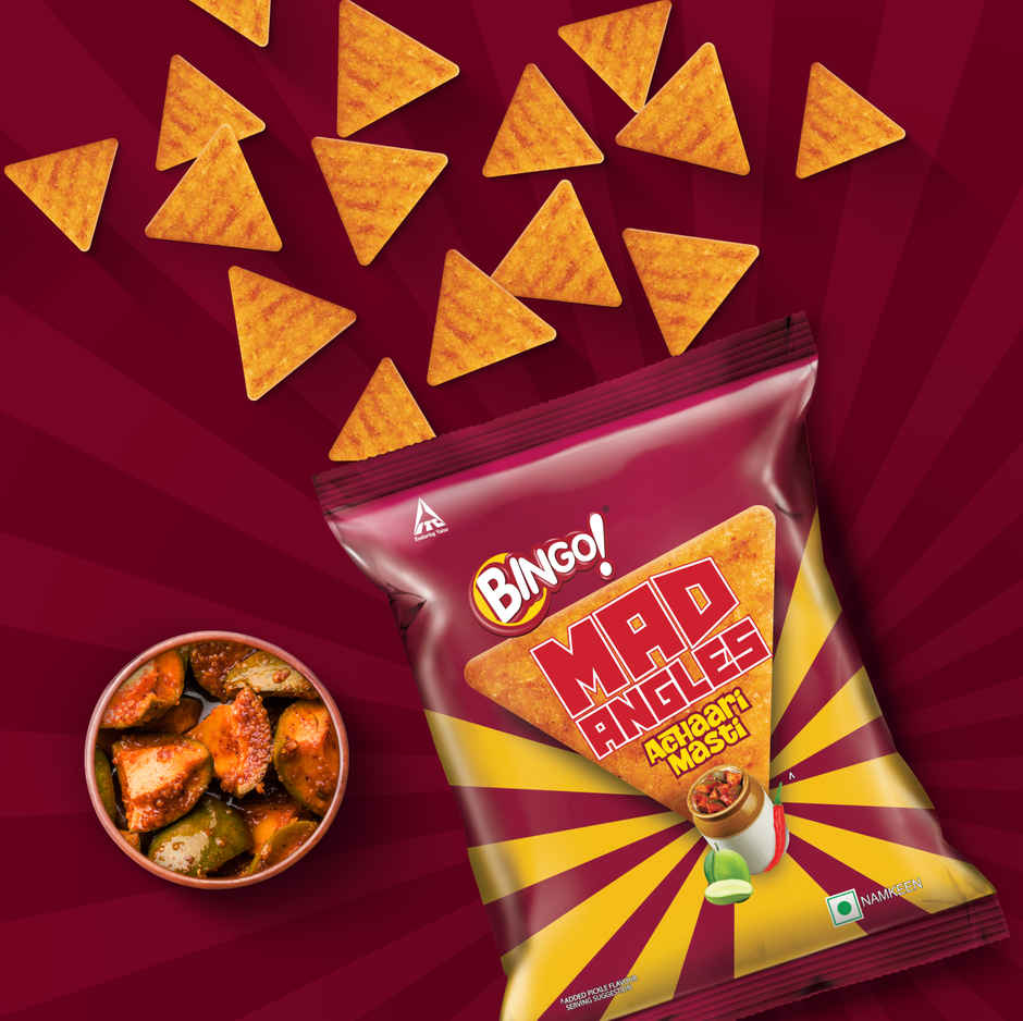 Bingo! Mad Angles Achaari Masti Crisps Combo  