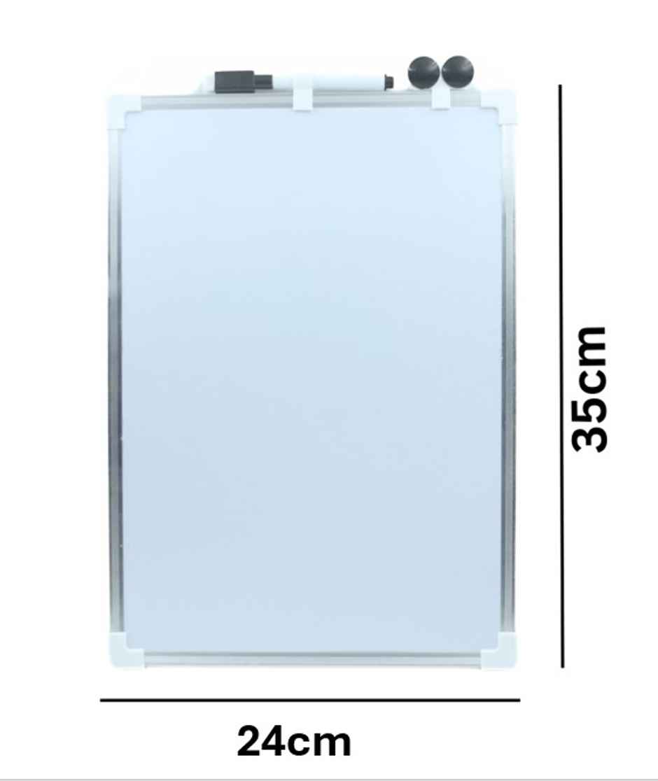 Double Sided Magnet Whiteboard & Chalkboard